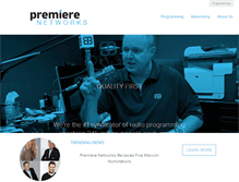 Tablet Screenshot of premierenetworks.com